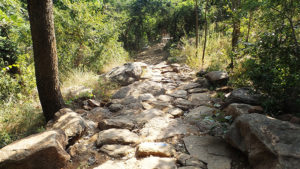 chemin vers Mont Kailash