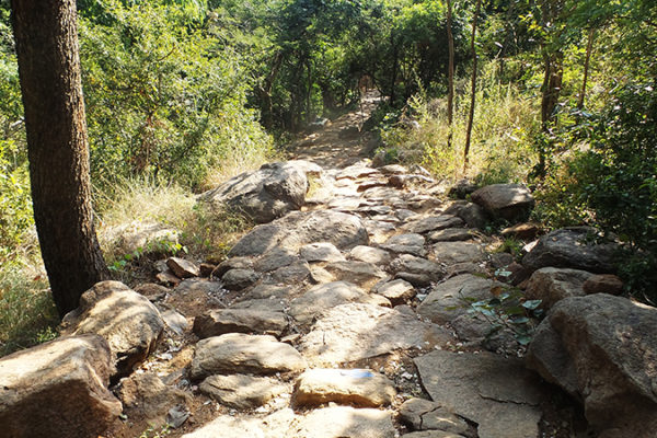 chemin vers Mont Kailash